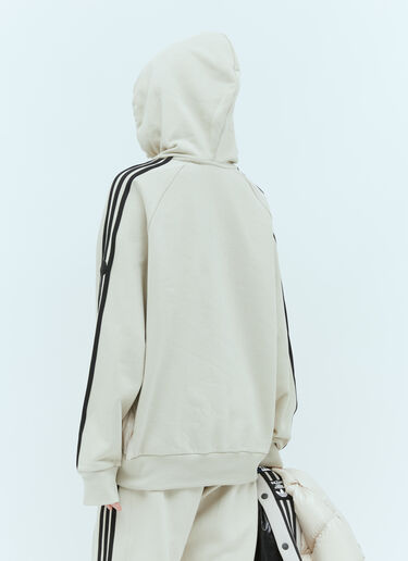 Moncler x adidas Originals Logo Applique Hooded Sweatshirt Beige mad0354004