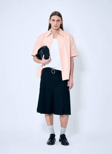 Jil Sander Short-Sleeve Shirt Pink jil0159002
