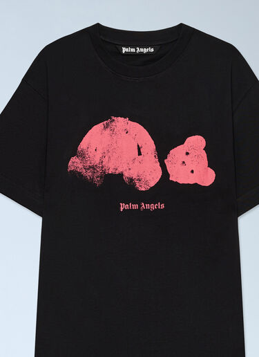 Spray Broken Bear T-Shirt Palm Angels Spray Broken Bear T-Shirt Black pma0162130