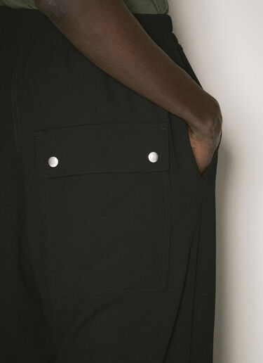 Rick Owens 와이드 벨라 팬츠  블랙 ric0157014