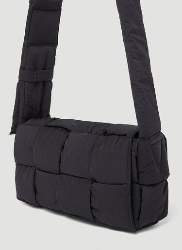 Bottega Veneta Sac Bandoulière Matelassé Cassette Noir bov0153029