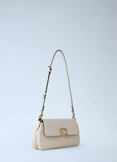 Coach Jet Shoulder Bag White coa0264043