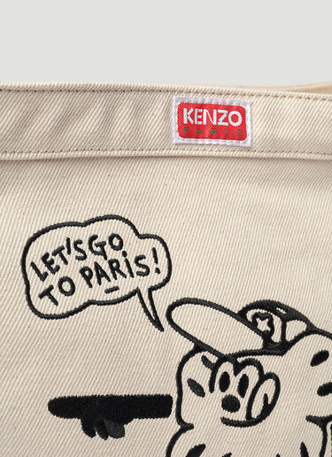 Kenzo Boke Boy 小号斜挎包 乳白色 knz0152040
