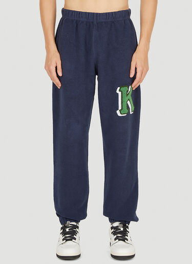 Kenzo Logo Patch Track Pants Navy knz0150040