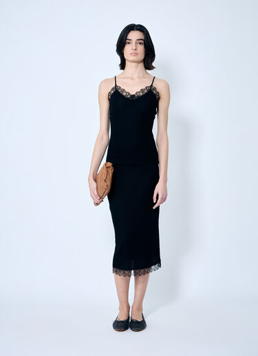The Row Ikee Tank Top Black row0259009
