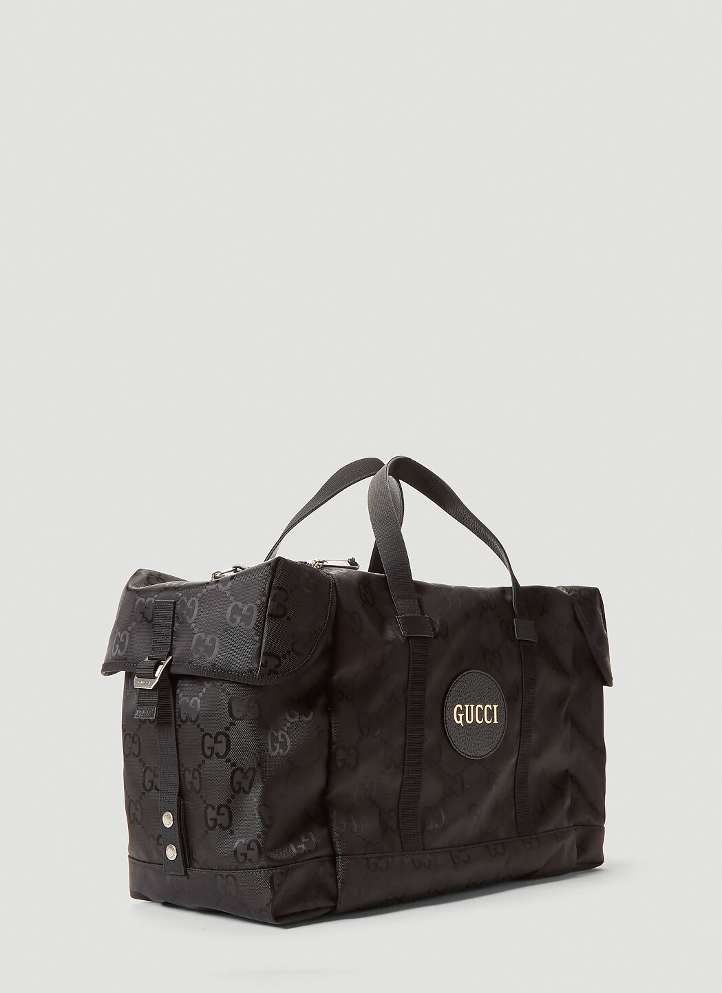 Gucci black best sale duffle bag