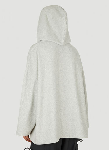 Champion x Anrealage Asymmetric Hooded Sweatshirt Light Grey chn0348002