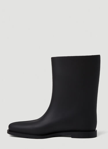 TOTEME Rain Boots Black tot0251020