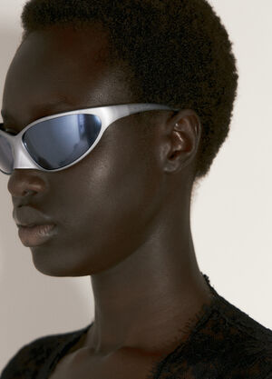 Balenciaga 4G Cat Sunglasses Grey bcs0356002