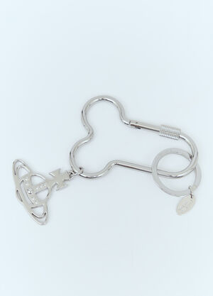 Vivienne Westwood Penis Carabiner Keyring Black vvw0159023