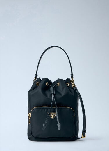 Re-Nylon Bucket Bag Prada Re-Nylon Bucket Bag Black pra0260038