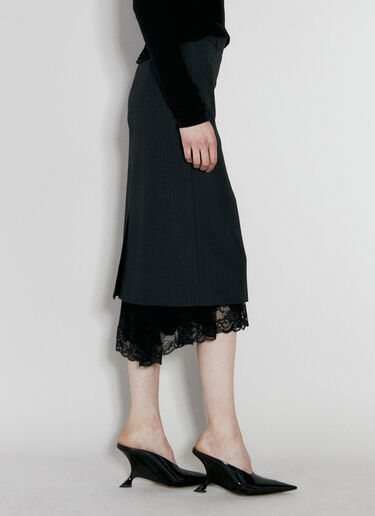Balenciaga Lingerie Skirt Grey bal0256013