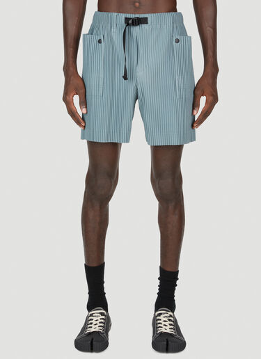 Homme Plissé Issey Miyake 플리츠 쇼츠 그레이 hmp0153012
