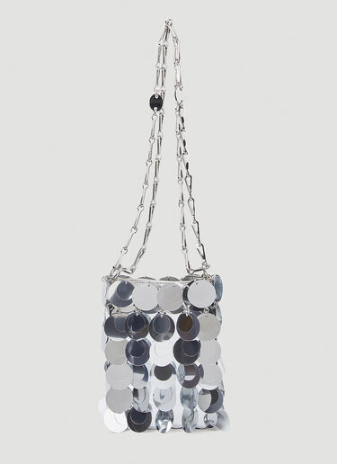 Sparkle Mini Shoulder Bag Rabanne Sparkle Mini Shoulder Bag Silver pac0247006