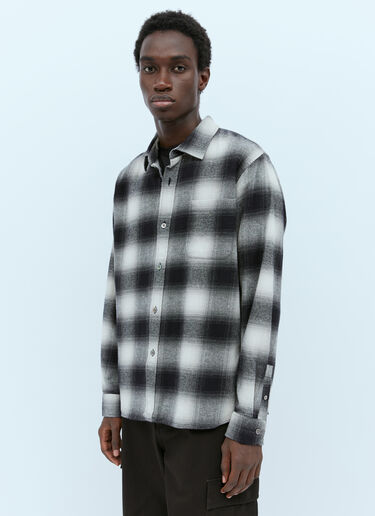 Stüssy Bay Check Overshirt Grey sts0152051