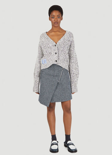 MCQ Cropped Cardigan Grey mkq0245024