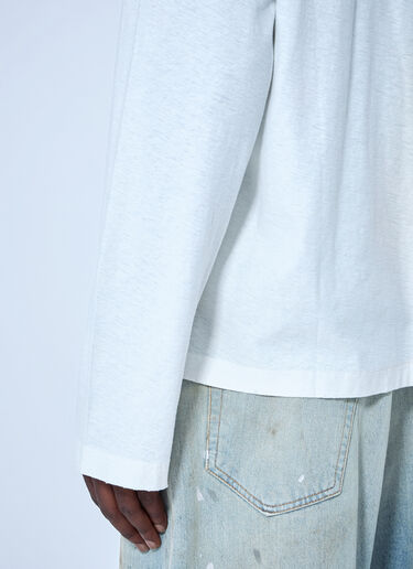 LN-CC® - Acne Studios: 1996 Logo T-Shirt - White Acne Studios 1996 Logo T-Shirt White acn0365003