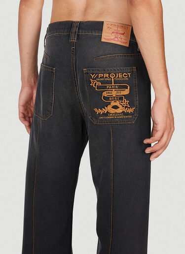 Y/Project Paris' Best Jeans Black ypr0153025