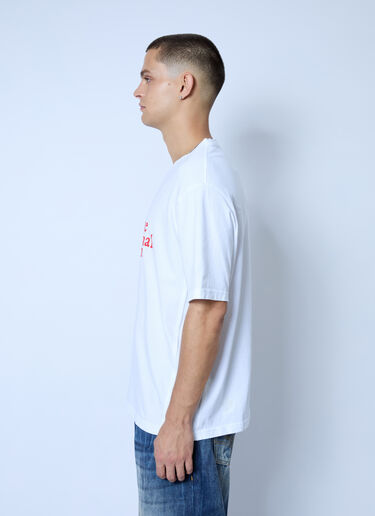 Logo Motif T-Shirt ACMH x Love International Logo Motif T-Shirt White acl0162005