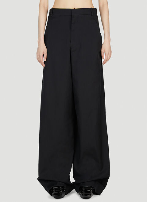 Ann Demeulemeester ドロテパンツ Purple ann0254015