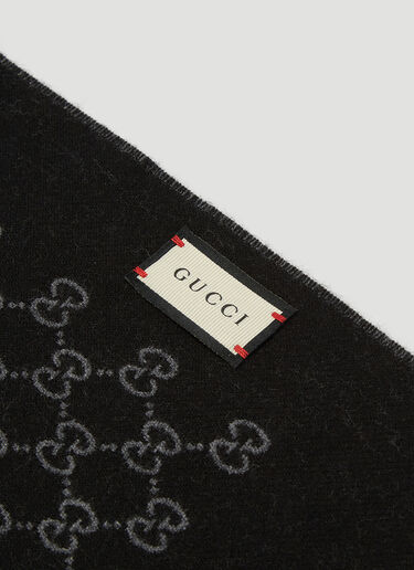 Gucci GG Motif Scarf Grey guc0137032
