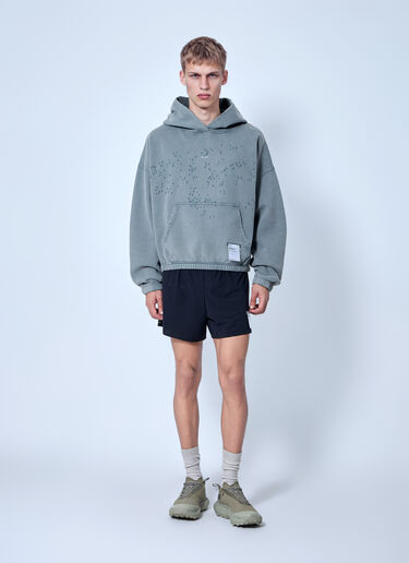 LN-CC® - Satisfy: MothTech Hoodie - Grey Satisfy MothTech Hoodie Grey sat0165021