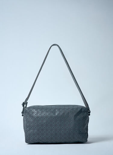 Bao Bao Issey Miyake Saddle Crossbody Bag Grey bao0159003