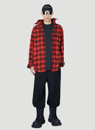 Balenciaga Trompe L'Oeil Shirt Red bal0151020