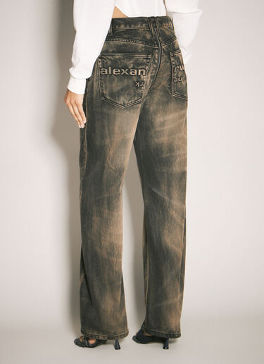 Alexander Wang Balloon Jeans Brown awg0257028