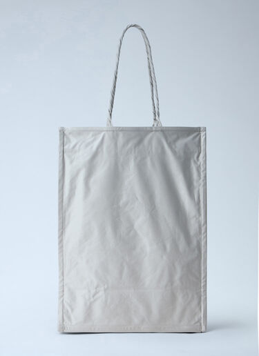 Issey Miyake Crumplable Tote Bag Light Grey ism0264006