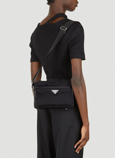 Prada Re-Nylon Crossbody Bag Black pra0148022