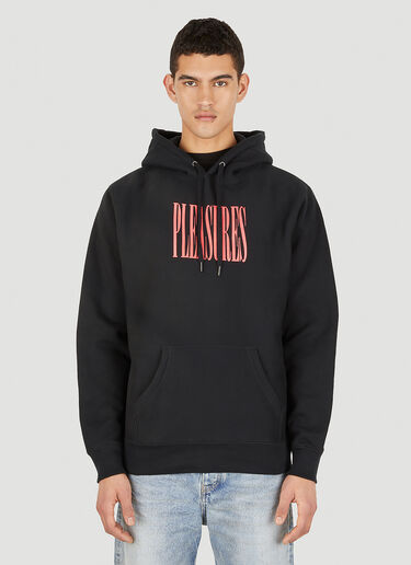 Pleasures Premium Hooded Sweatshirt Black pls0146025