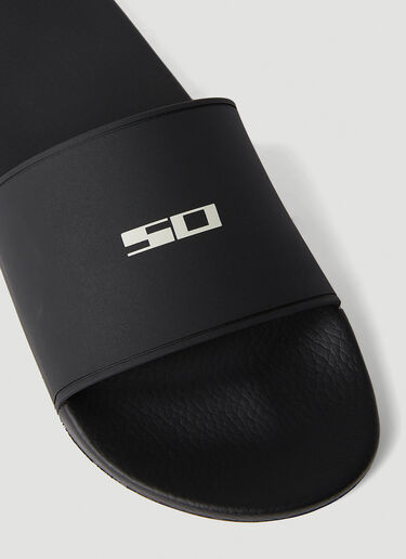 Rick Owens DRKSHDW So Cunty Slides Black drk0152018