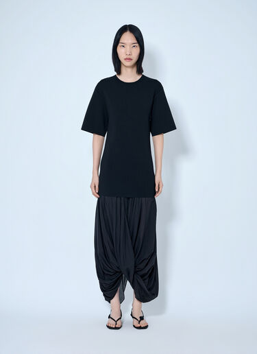 LN-CC® - Toteme: Cocoon Tee Dress - Black Toteme Cocoon Tee Dress Black tot0265044