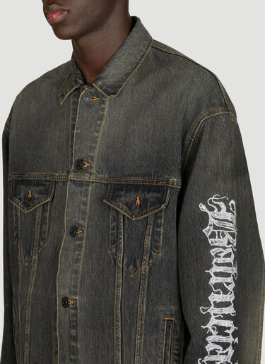 Balenciaga DIY Metal Large Fit Jacket Black bal0155001