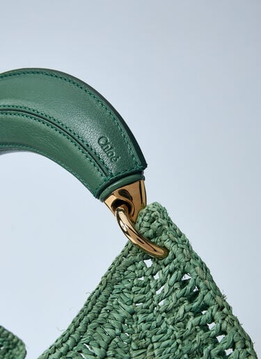 Chloé Summer Banana Hobo Shoulder Bag Green chl0260026