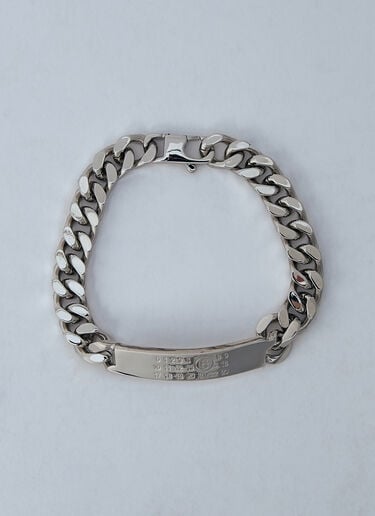 Classic Chain Bracelet MM6 Maison Margiela Classic Chain Bracelet Silver mmm0359003