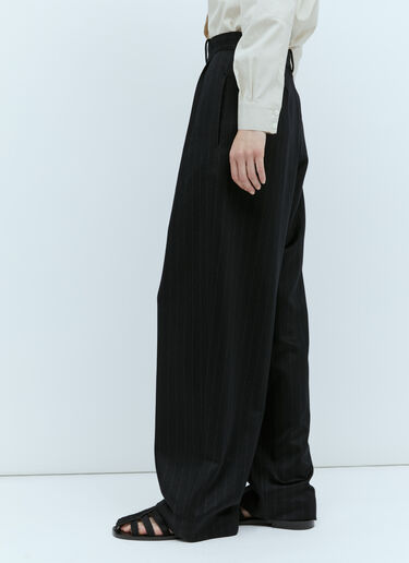 The Row Rufos Cashmere Pants Black row0253024