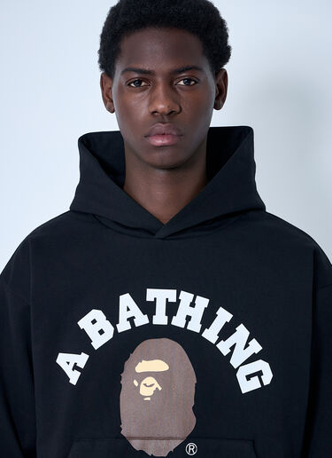 A BATHING APE® Padded Hooded Sweatshirt Black aba0158004