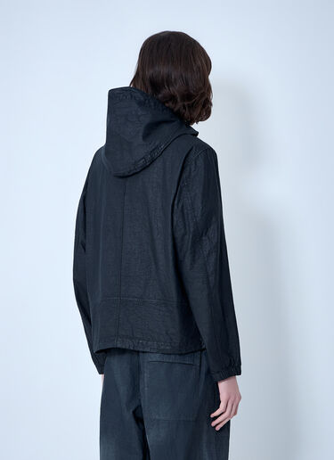 Stone Island Technical Hooded Jacket Black sto0164063