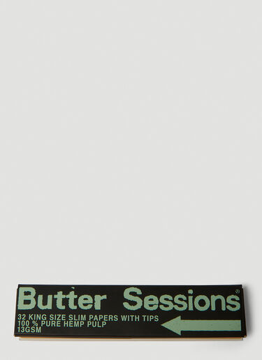 Butter Sessions Relax Your Body Rolling Papers Black bts0348003