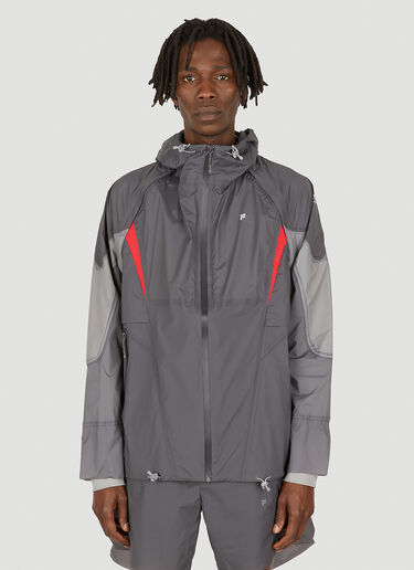 SLAM JAM Transformable Windbreaker Jacket Grey slj0349003