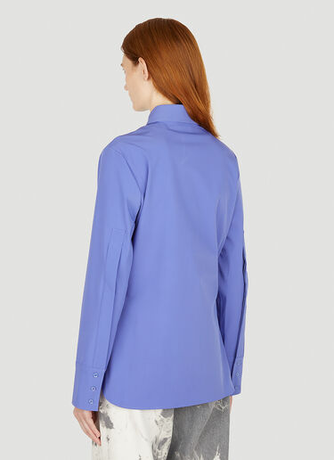 Eytys Trix Button Down Shirt Blue eyt0251012