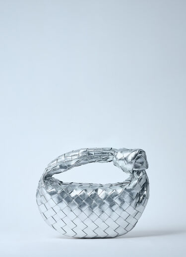 Bottega Veneta Mini Jodie Handbag Silver bov0259069