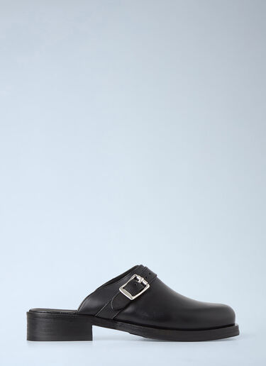 Our Legacy Camion Mules Black our0348029
