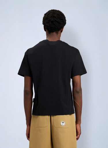 LN-CC® - Palm Angels: Palm Statement T-Shirt - Black Palm Angels Palm Statement T-Shirt Black pma0164120