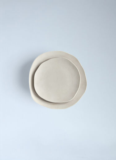 101 Copenhagen Native Dinner And Dessert Plate Set Cream wps0691747