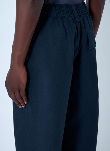 Wide-Leg Utility Trousers Margaret Howell Wide-Leg Utility Trousers Navy mhl0164008