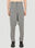 Sulvam Houndstooth Sarouel Pants Grey sul0150009