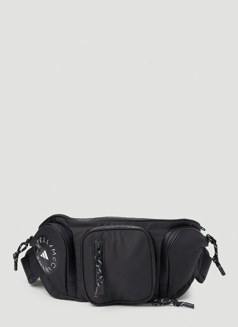 Bottega Veneta Logo Print Belt Bag Black bov0352008